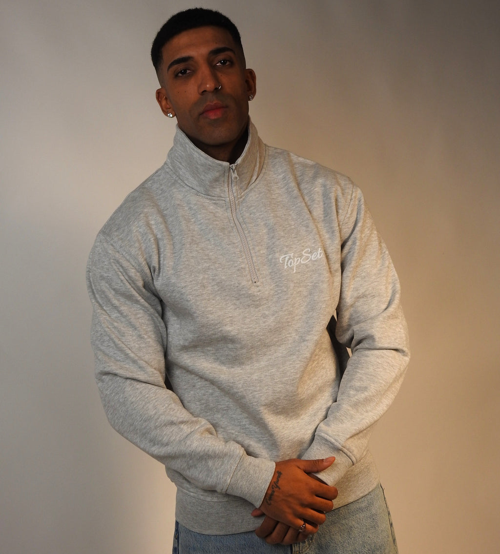 HALF ZIP HOODIE