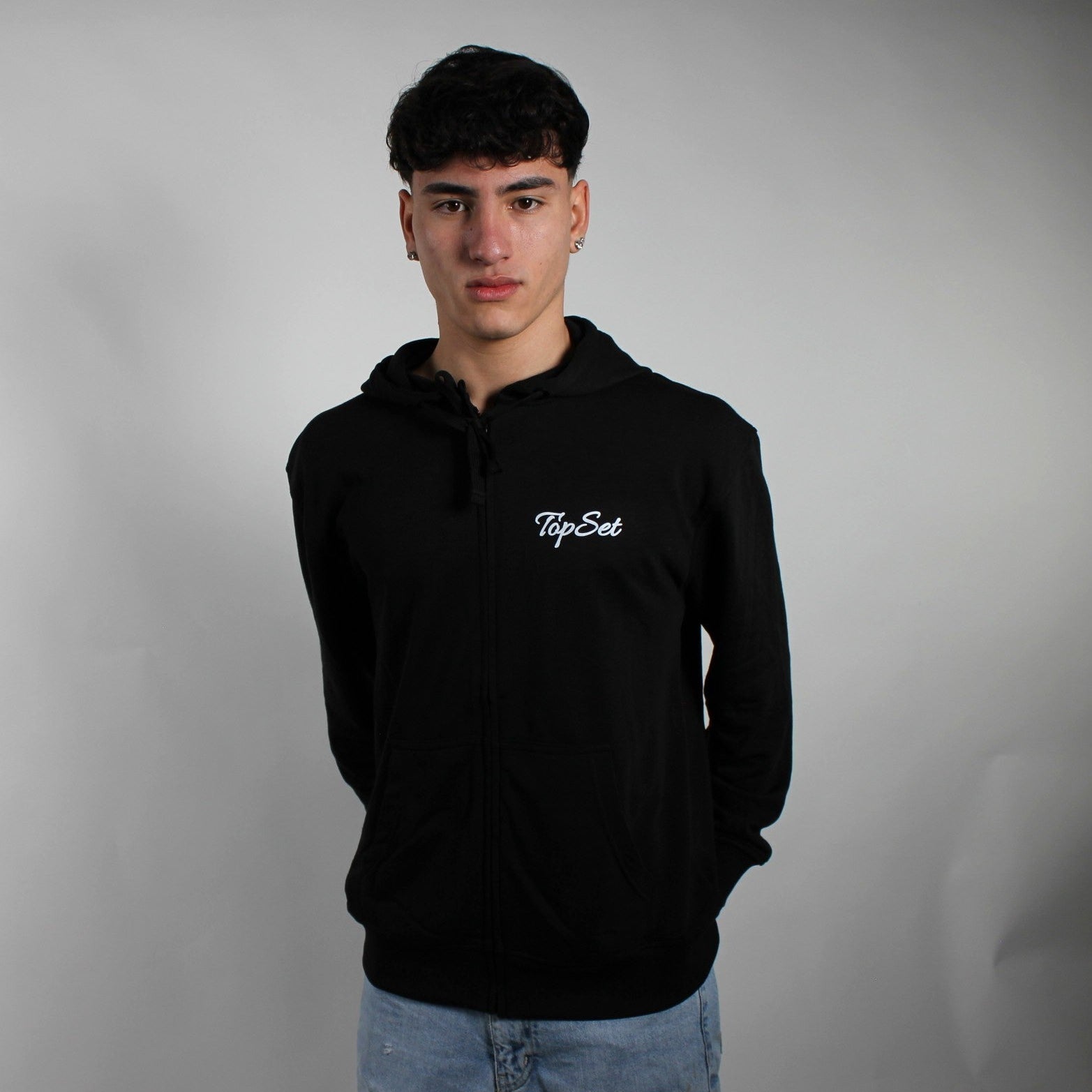BASIC FULL ZIP HOODIE