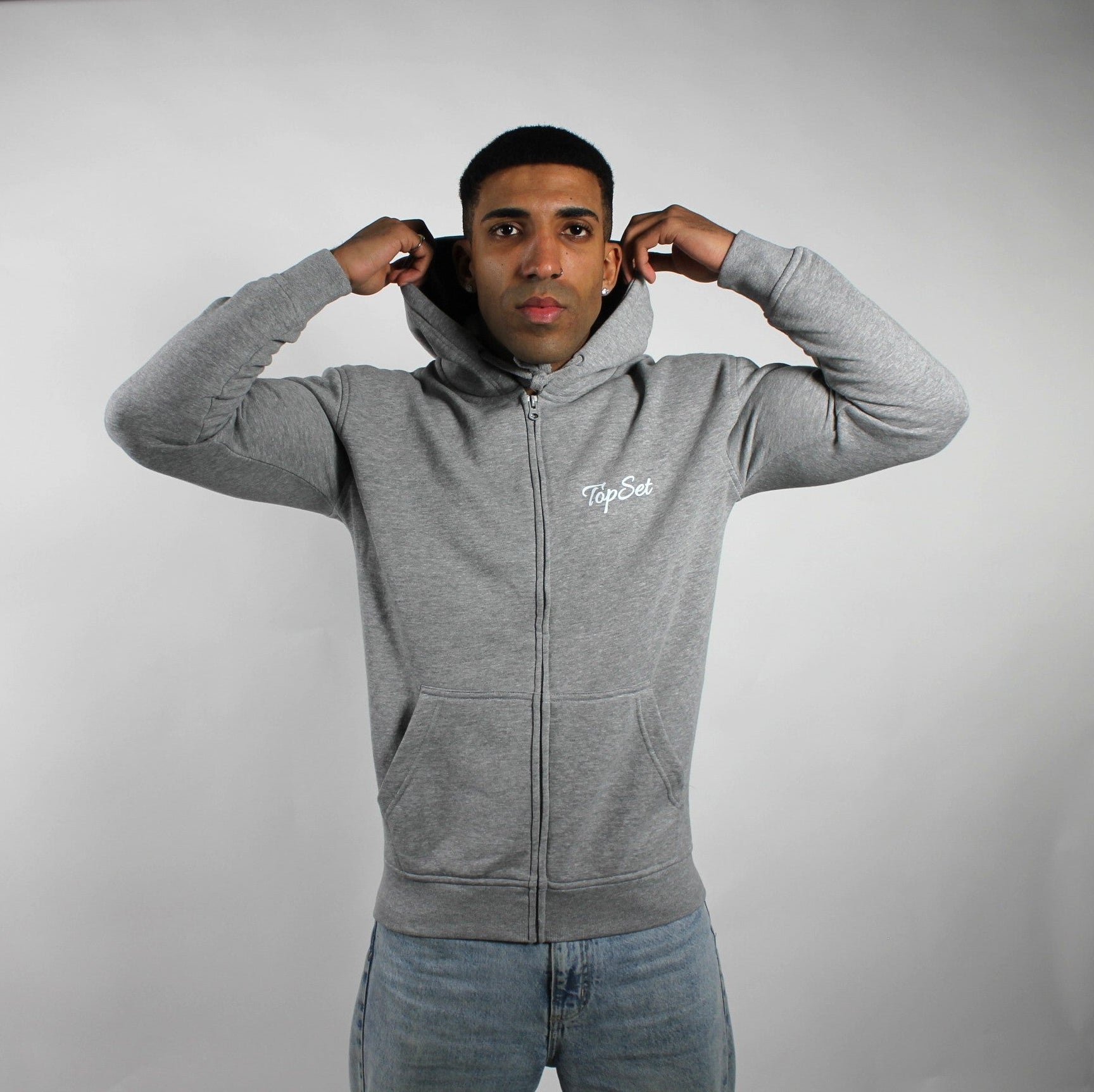 BASIC FULL ZIP HOODIE